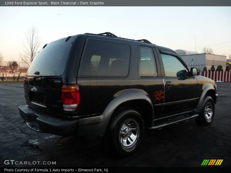 Black Clearcoat / Dark Graphite 1999 Ford Explorer Sport