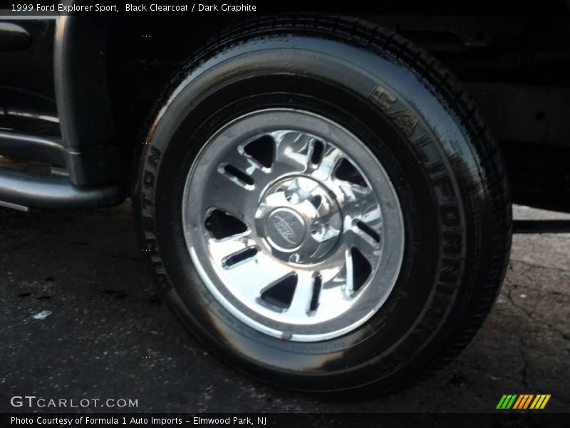 Black Clearcoat / Dark Graphite 1999 Ford Explorer Sport