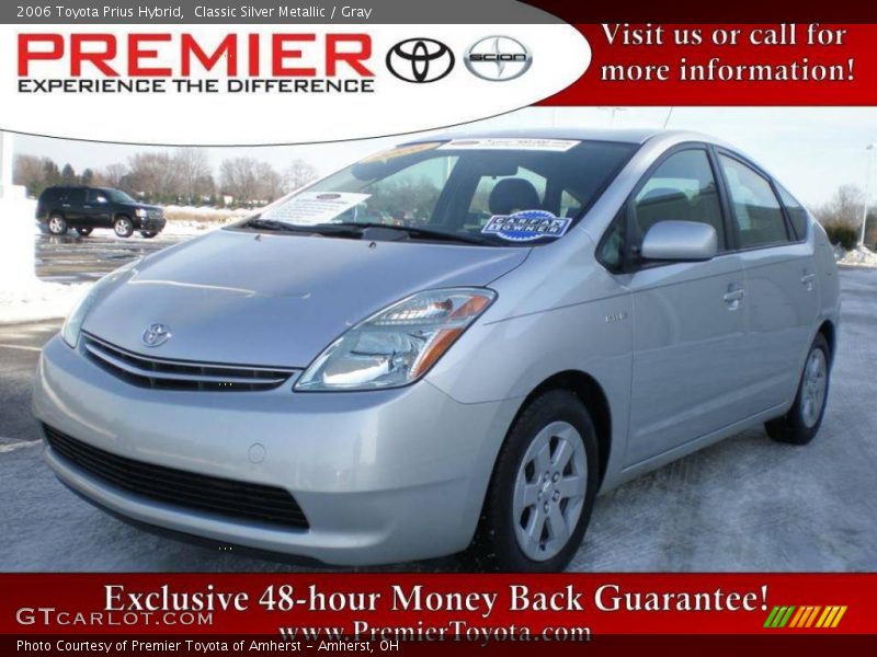 Classic Silver Metallic / Gray 2006 Toyota Prius Hybrid