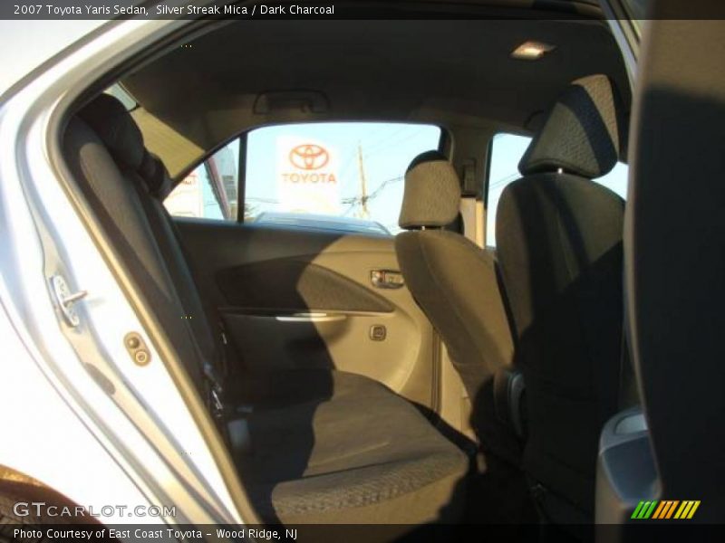 Silver Streak Mica / Dark Charcoal 2007 Toyota Yaris Sedan