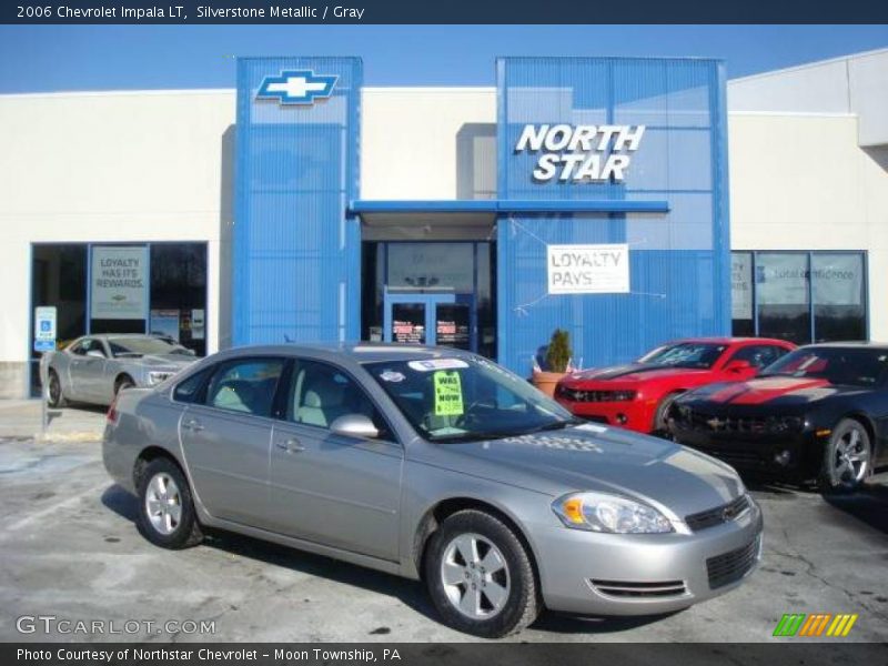 Silverstone Metallic / Gray 2006 Chevrolet Impala LT