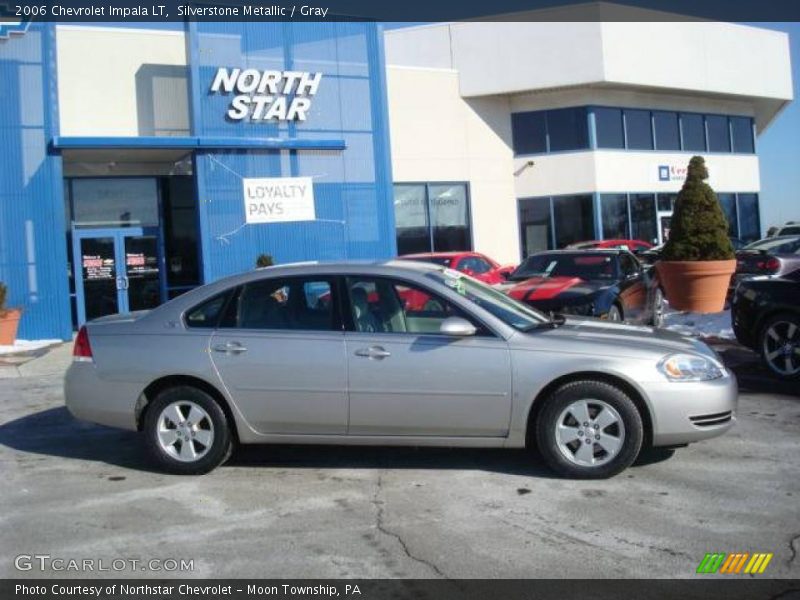 Silverstone Metallic / Gray 2006 Chevrolet Impala LT