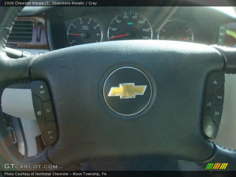 Silverstone Metallic / Gray 2006 Chevrolet Impala LT