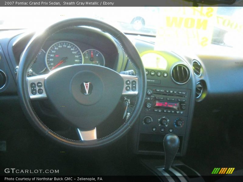 Stealth Gray Metallic / Ebony 2007 Pontiac Grand Prix Sedan