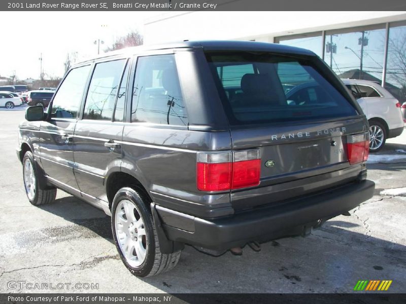 Bonatti Grey Metallic / Granite Grey 2001 Land Rover Range Rover SE