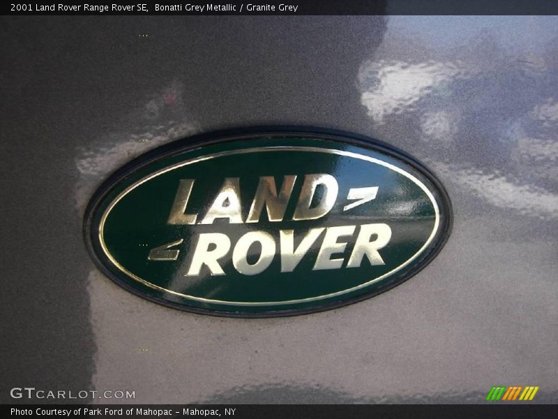 Bonatti Grey Metallic / Granite Grey 2001 Land Rover Range Rover SE