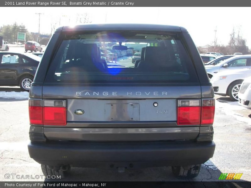 Bonatti Grey Metallic / Granite Grey 2001 Land Rover Range Rover SE