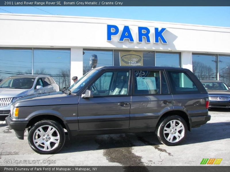 Bonatti Grey Metallic / Granite Grey 2001 Land Rover Range Rover SE