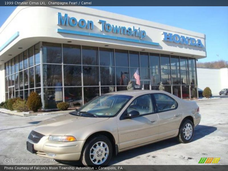 Champagne Pearl / Camel 1999 Chrysler Cirrus LXi