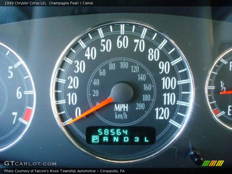 Champagne Pearl / Camel 1999 Chrysler Cirrus LXi