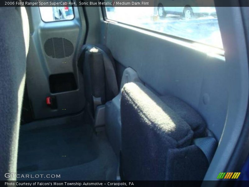Sonic Blue Metallic / Medium Dark Flint 2006 Ford Ranger Sport SuperCab 4x4