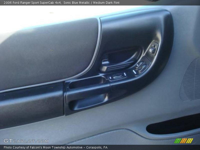 Sonic Blue Metallic / Medium Dark Flint 2006 Ford Ranger Sport SuperCab 4x4
