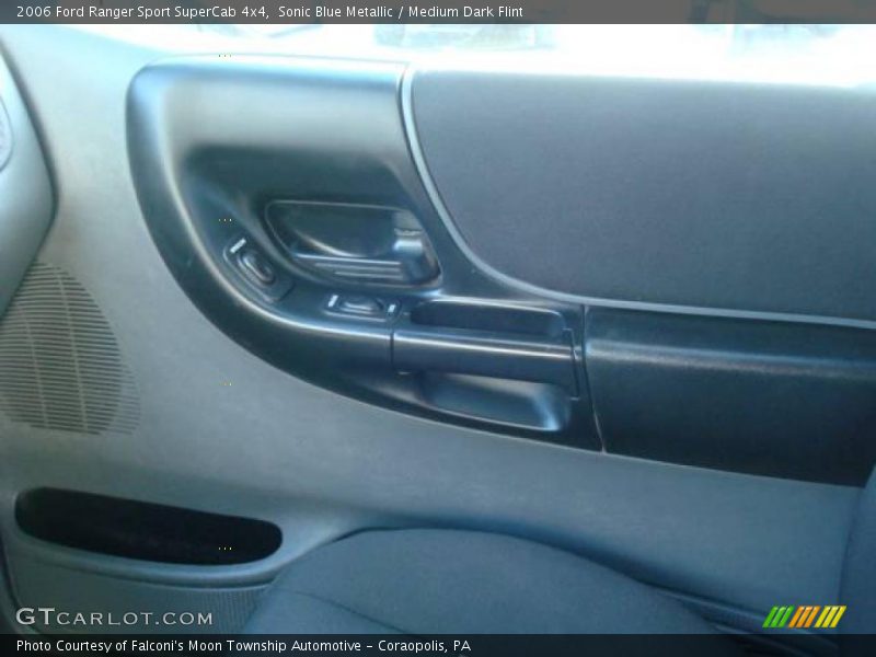 Sonic Blue Metallic / Medium Dark Flint 2006 Ford Ranger Sport SuperCab 4x4