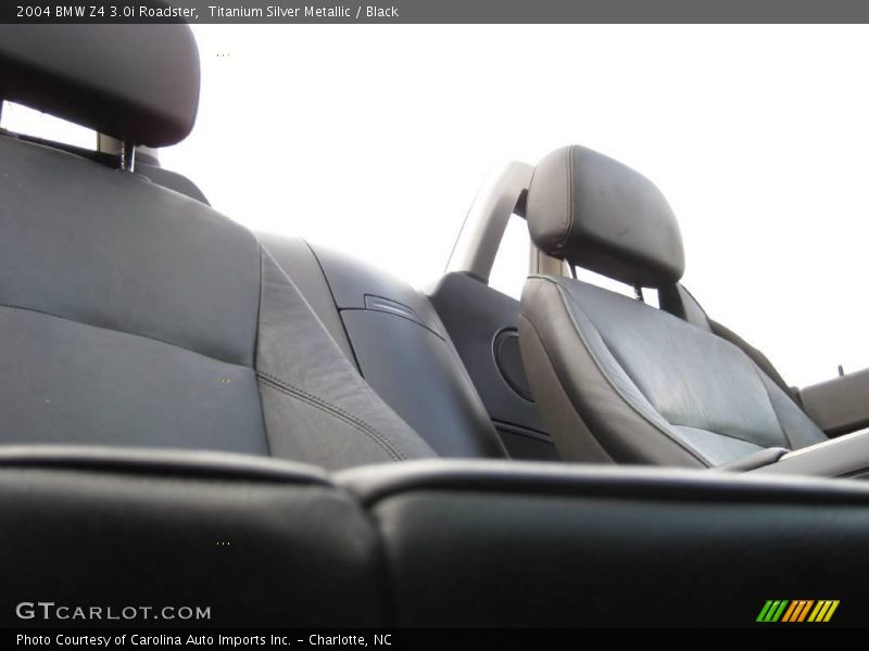 Titanium Silver Metallic / Black 2004 BMW Z4 3.0i Roadster