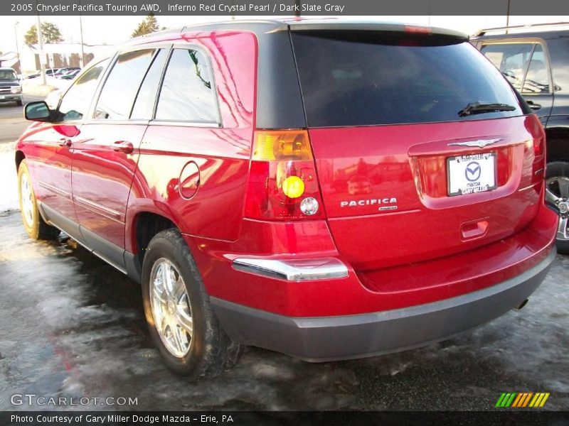 Inferno Red Crystal Pearl / Dark Slate Gray 2005 Chrysler Pacifica Touring AWD