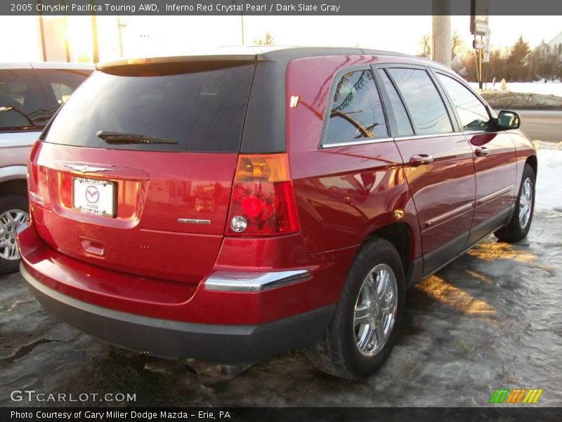 Inferno Red Crystal Pearl / Dark Slate Gray 2005 Chrysler Pacifica Touring AWD