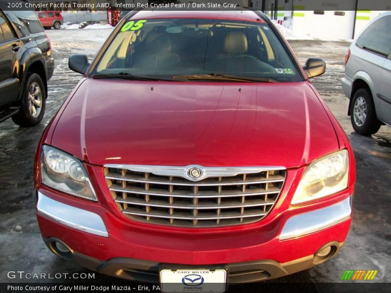 Inferno Red Crystal Pearl / Dark Slate Gray 2005 Chrysler Pacifica Touring AWD
