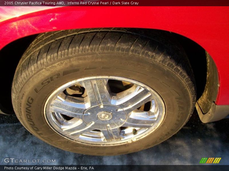 Inferno Red Crystal Pearl / Dark Slate Gray 2005 Chrysler Pacifica Touring AWD