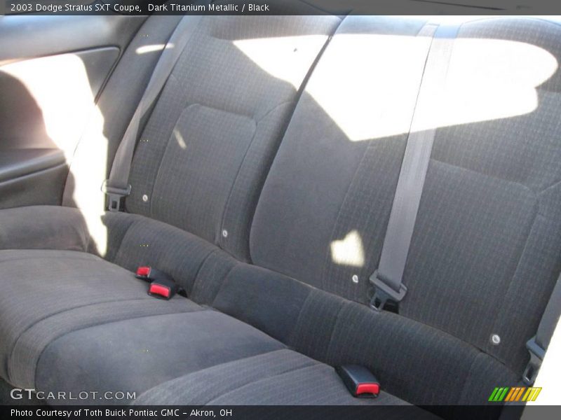 Dark Titanium Metallic / Black 2003 Dodge Stratus SXT Coupe