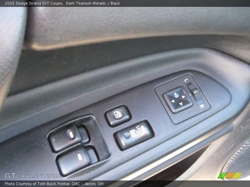 Dark Titanium Metallic / Black 2003 Dodge Stratus SXT Coupe
