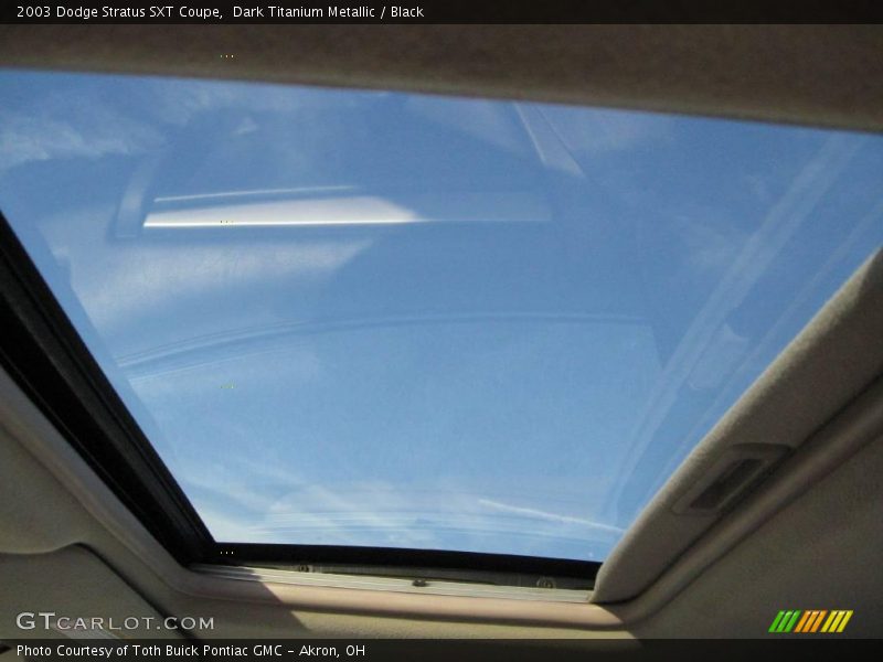 Dark Titanium Metallic / Black 2003 Dodge Stratus SXT Coupe