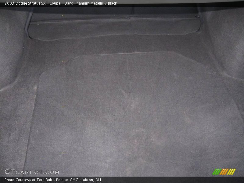 Dark Titanium Metallic / Black 2003 Dodge Stratus SXT Coupe