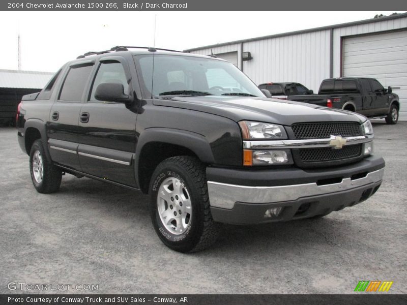 Black / Dark Charcoal 2004 Chevrolet Avalanche 1500 Z66