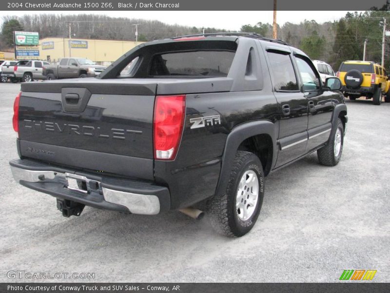 Black / Dark Charcoal 2004 Chevrolet Avalanche 1500 Z66