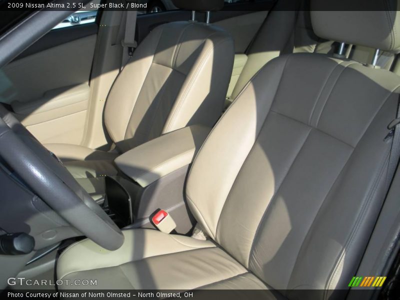 Super Black / Blond 2009 Nissan Altima 2.5 SL