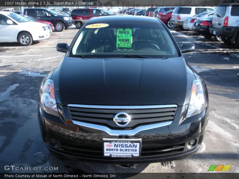 Super Black / Charcoal 2007 Nissan Altima 2.5 SL