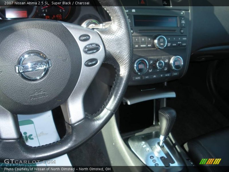 Super Black / Charcoal 2007 Nissan Altima 2.5 SL