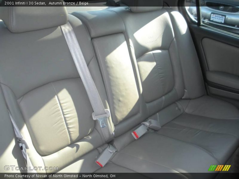 Autumn Bronze / Beige 2001 Infiniti I 30 Sedan