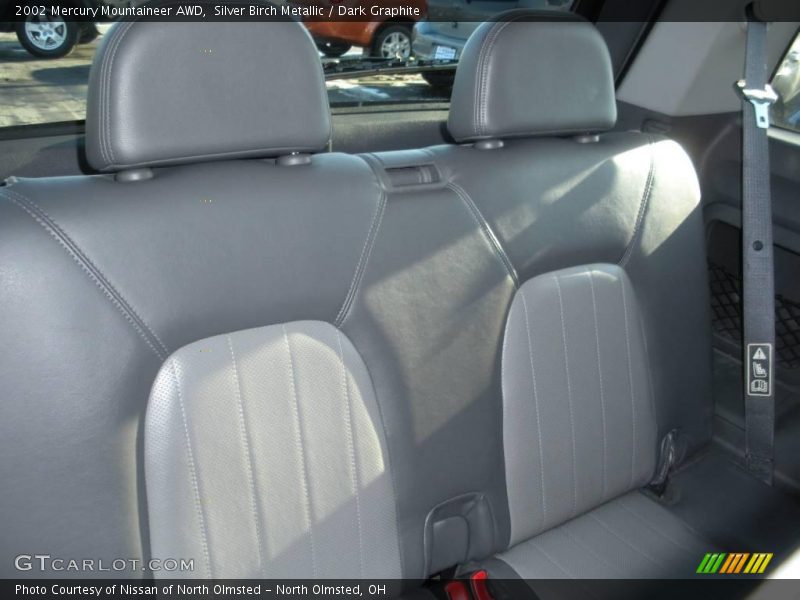 Silver Birch Metallic / Dark Graphite 2002 Mercury Mountaineer AWD