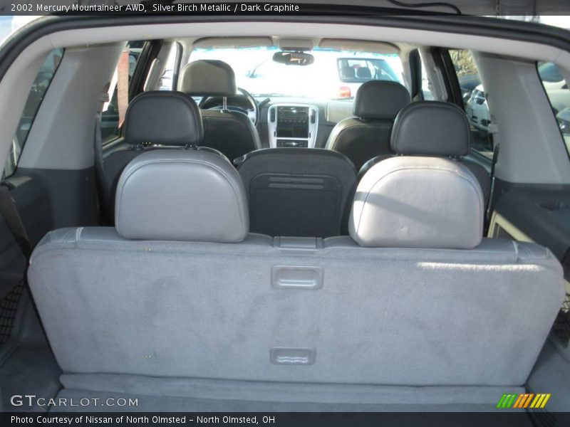 Silver Birch Metallic / Dark Graphite 2002 Mercury Mountaineer AWD