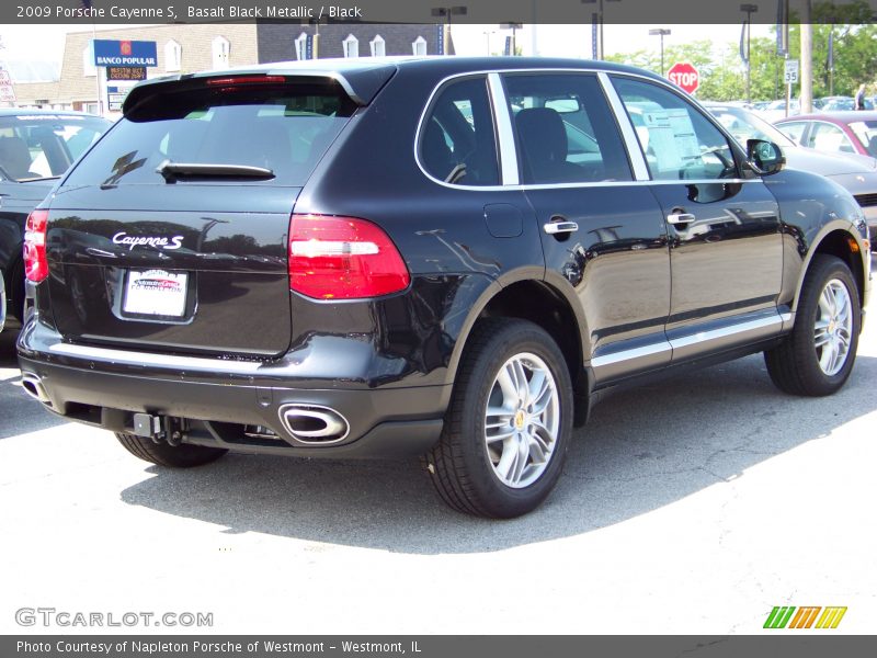 Basalt Black Metallic / Black 2009 Porsche Cayenne S