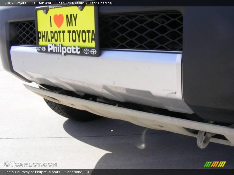 Titanium Metallic / Dark Charcoal 2007 Toyota FJ Cruiser 4WD