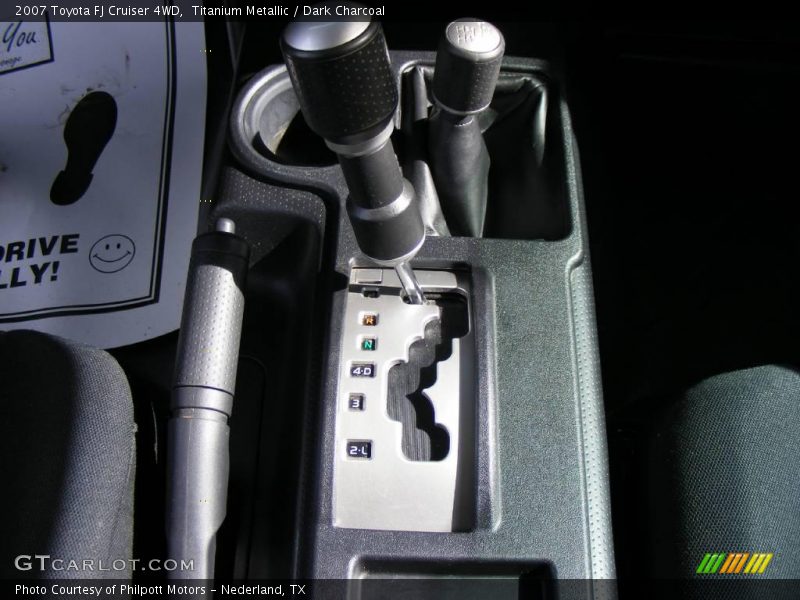 Titanium Metallic / Dark Charcoal 2007 Toyota FJ Cruiser 4WD