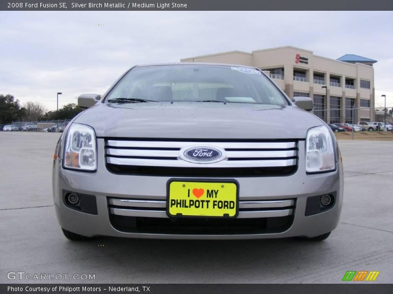 Silver Birch Metallic / Medium Light Stone 2008 Ford Fusion SE