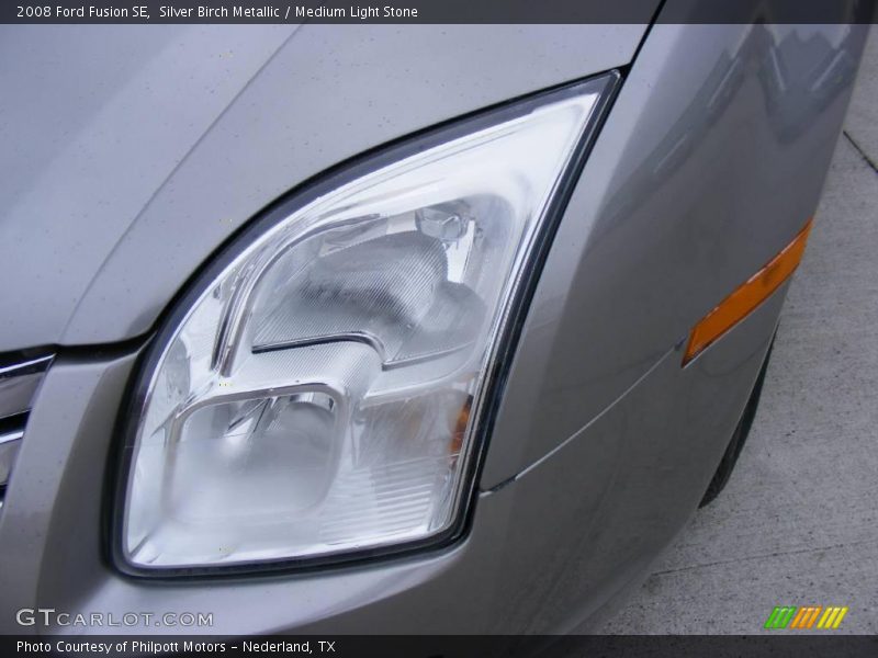 Silver Birch Metallic / Medium Light Stone 2008 Ford Fusion SE
