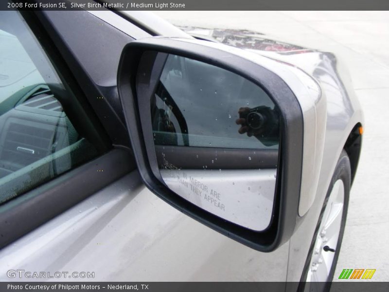 Silver Birch Metallic / Medium Light Stone 2008 Ford Fusion SE