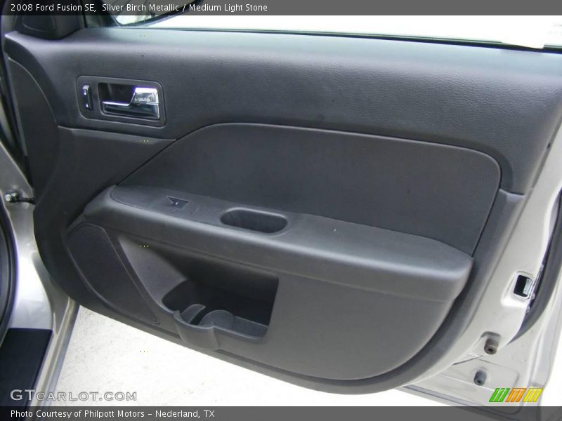 Silver Birch Metallic / Medium Light Stone 2008 Ford Fusion SE