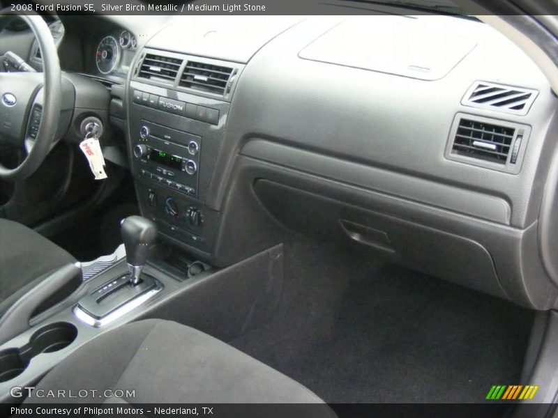 Silver Birch Metallic / Medium Light Stone 2008 Ford Fusion SE