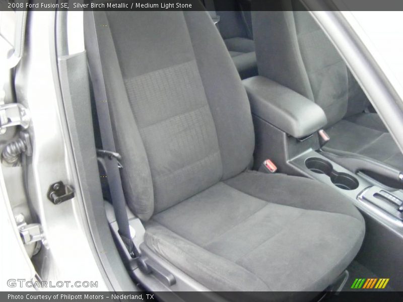 Silver Birch Metallic / Medium Light Stone 2008 Ford Fusion SE