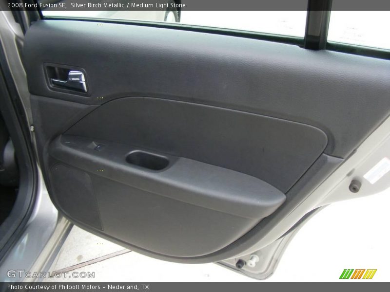 Silver Birch Metallic / Medium Light Stone 2008 Ford Fusion SE