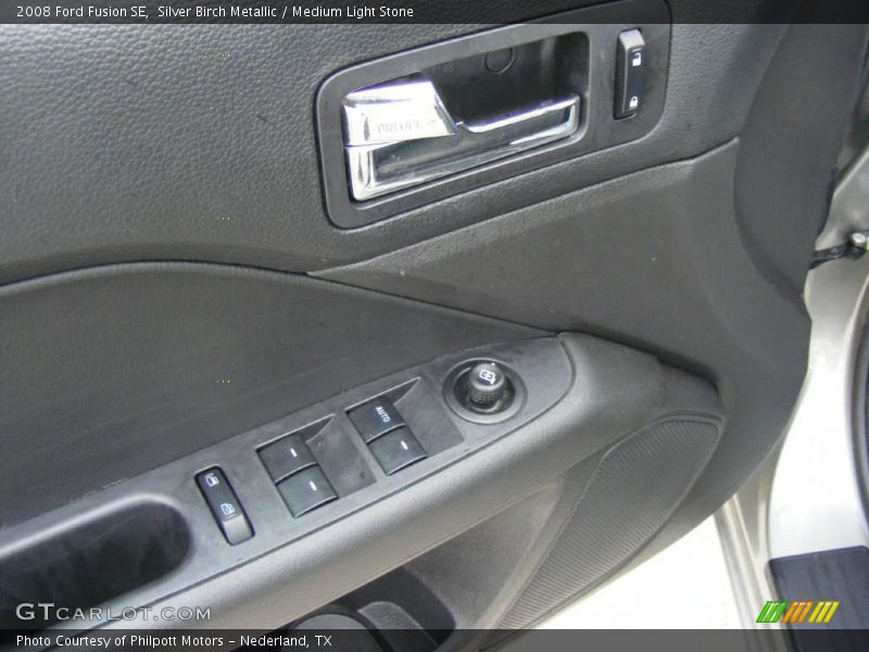 Silver Birch Metallic / Medium Light Stone 2008 Ford Fusion SE