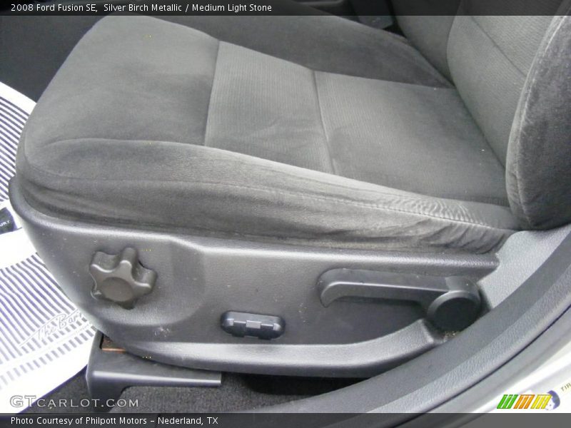 Silver Birch Metallic / Medium Light Stone 2008 Ford Fusion SE