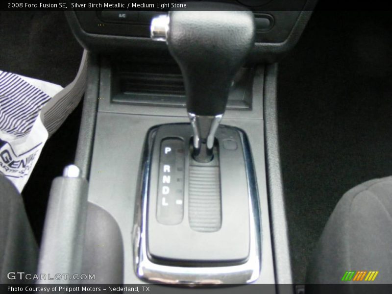 Silver Birch Metallic / Medium Light Stone 2008 Ford Fusion SE