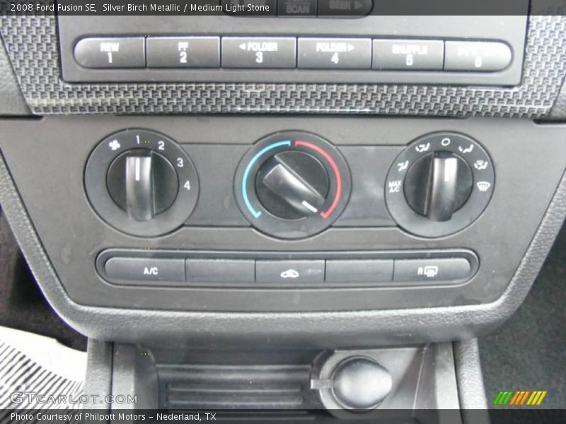 Silver Birch Metallic / Medium Light Stone 2008 Ford Fusion SE