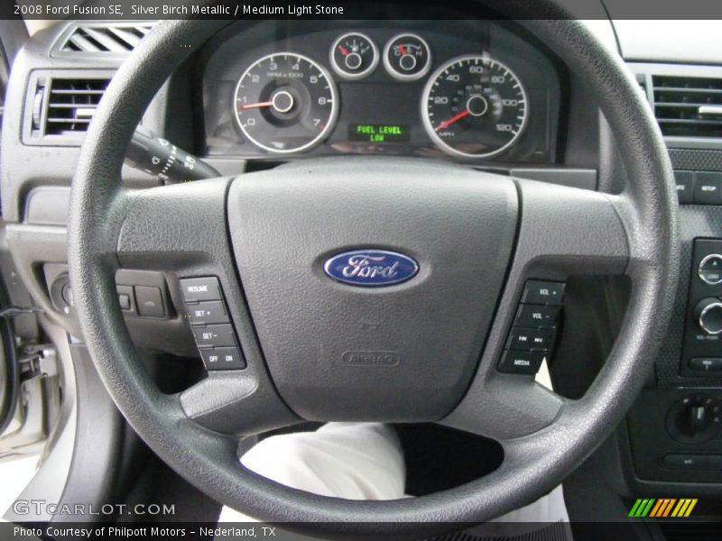 Silver Birch Metallic / Medium Light Stone 2008 Ford Fusion SE