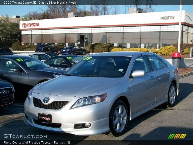Classic Silver Metallic / Ash 2009 Toyota Camry SE
